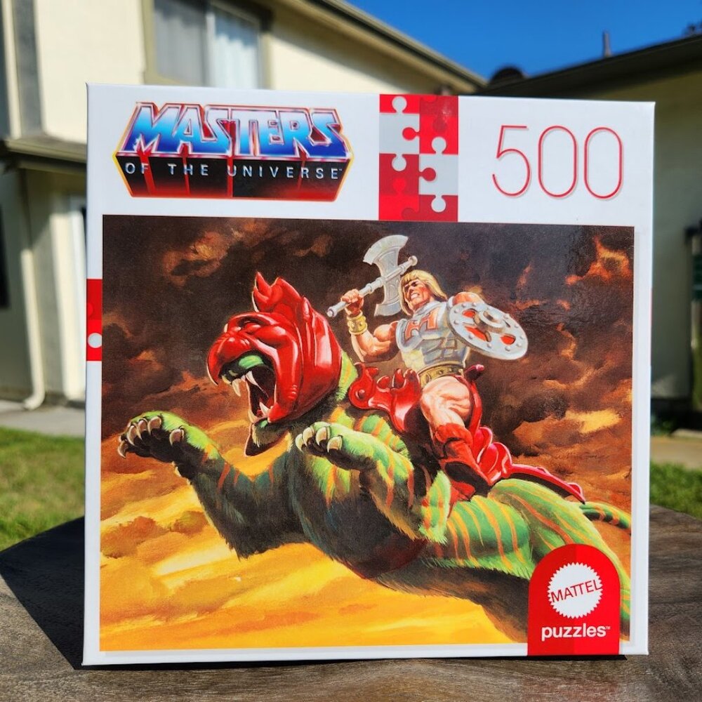 NEW Masters of the Universe Jigsaw Puzzle 500 Pieces Poster He-Man Heman Battle